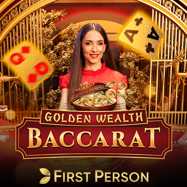 First Person Golden Wealth Baccarat game icon