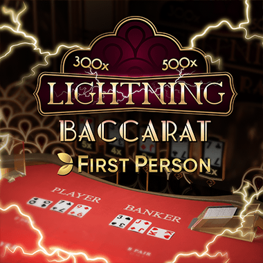 First Person Lightning Baccarat game icon